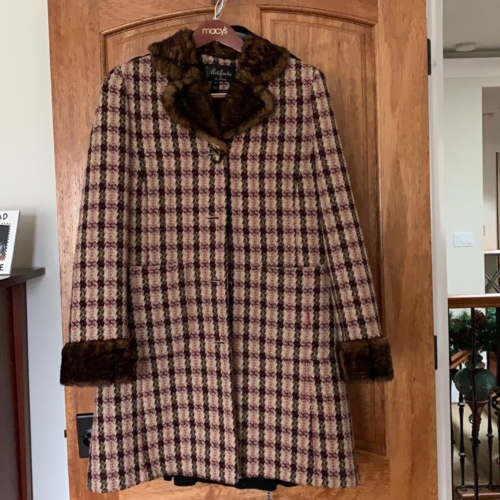 Vintage style woven jacket
